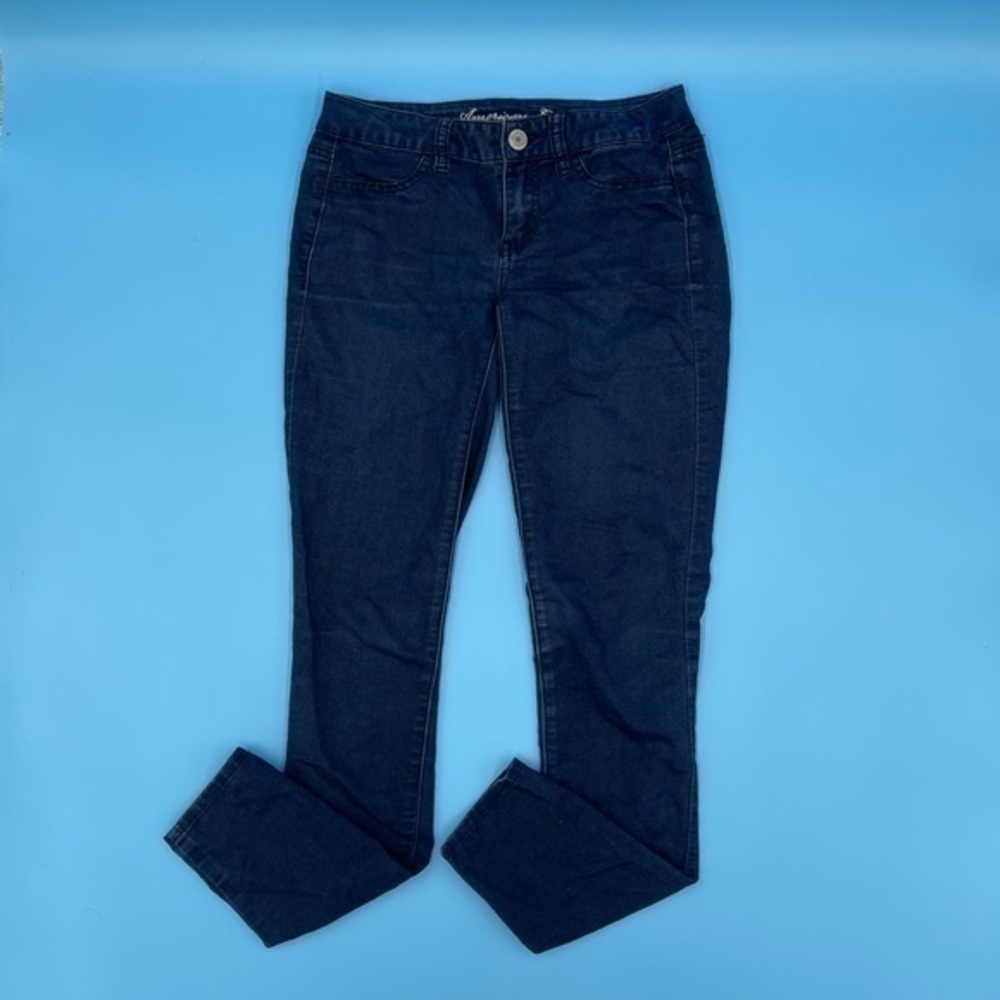 American Eagle Dark Wash Stretch Jeggings